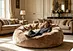 shredded foam filled sofa, memory foam bean bag sofa, oversized bean bag chair, bean bag sofa,